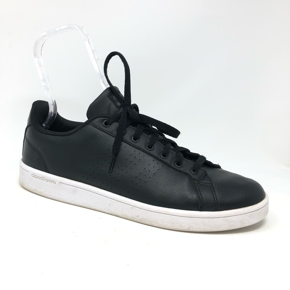 adidas advantage cloudfoam black